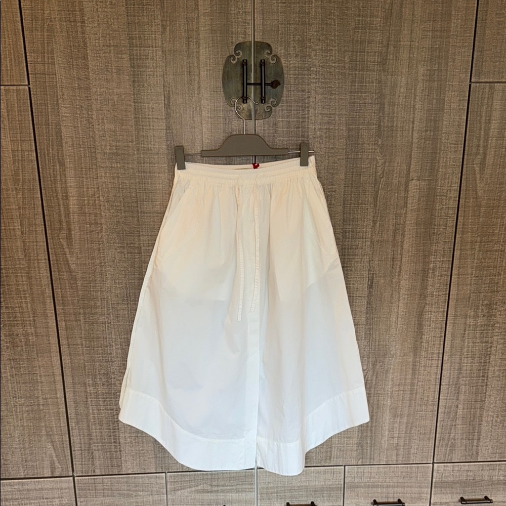 Zara SRPLS Midi Skirt With Button Details